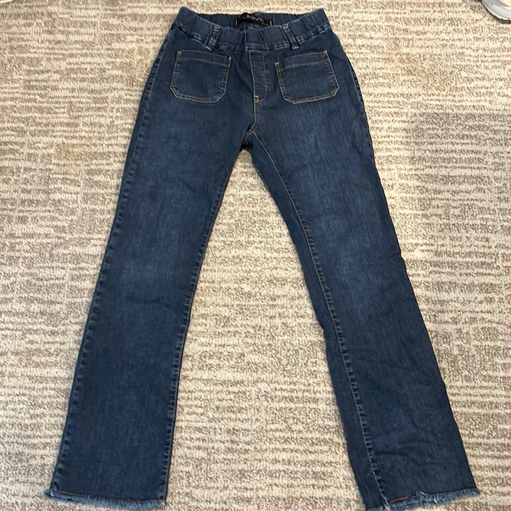 BEVY FLOG Blue Boot Cut Pants